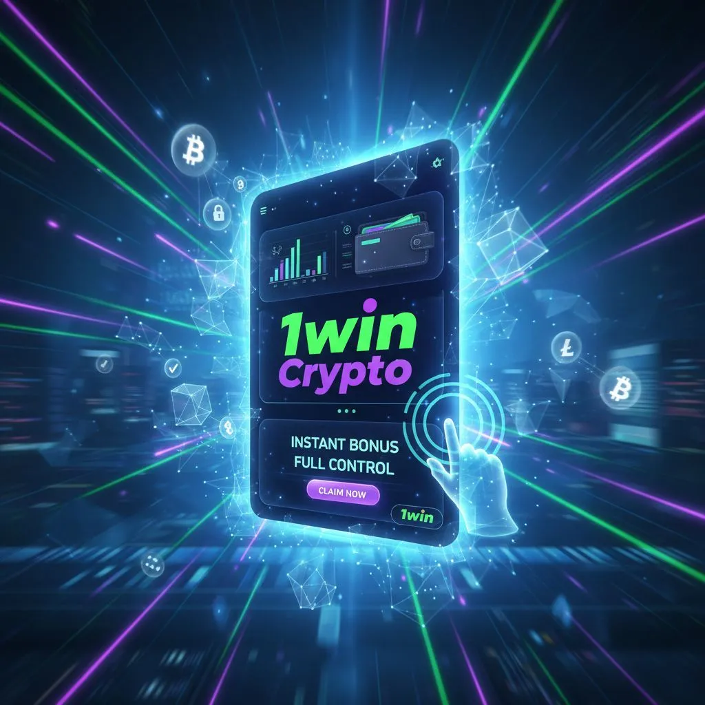 Fast, transparent 1win Crypto rewards.